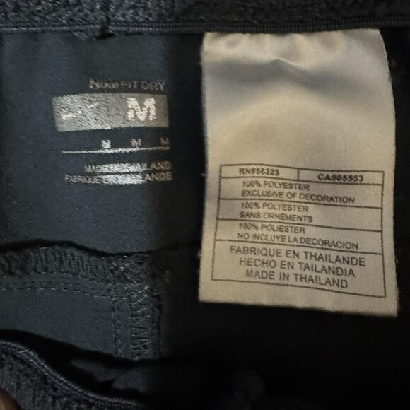 Nike Shorts Mens Medium Black Fit Dry Athletic Running Training Polyester - Picture 3 of 9